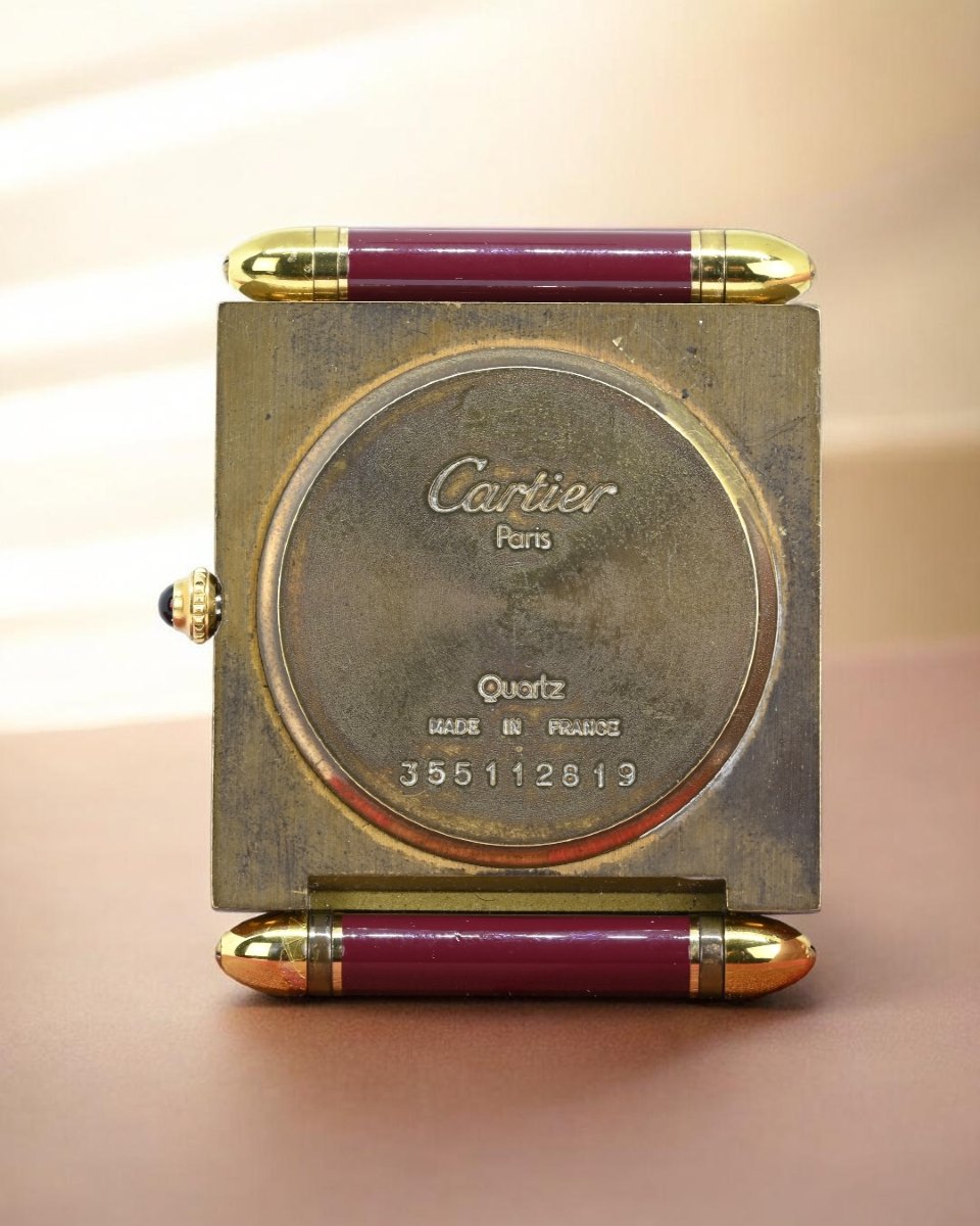 Cartier - Table Clock - France, 1970s-photo-1